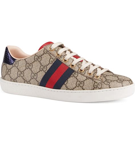 gucci new ace sneakers womens|Gucci ace metallic snakeskin sneakers.